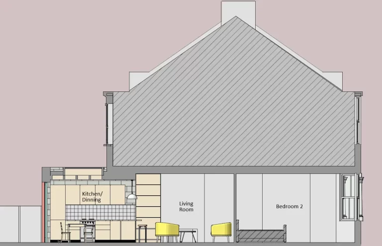 Redbridge flat cross_section drawing